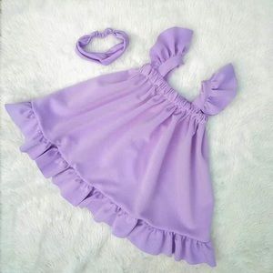 SOPHIA DRESS with Headband